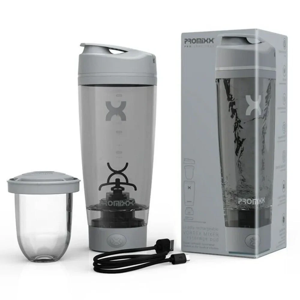 PROMiXX PRO 20oz Electric Rechargeable Shakes Shaker Blender Mixer Bottle Cup